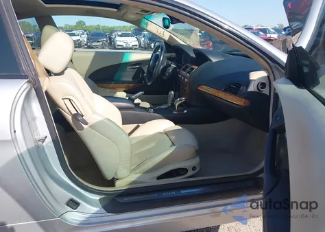 2007 BMW 650I from USA, damaged, VIN WBAEH13567CR51675